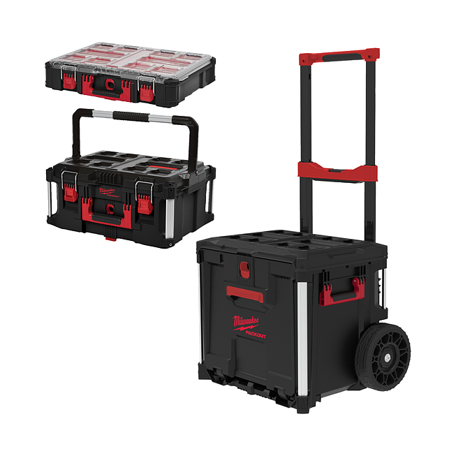 Milwaukee PACKOUT Starter-Set 3 3-teilig