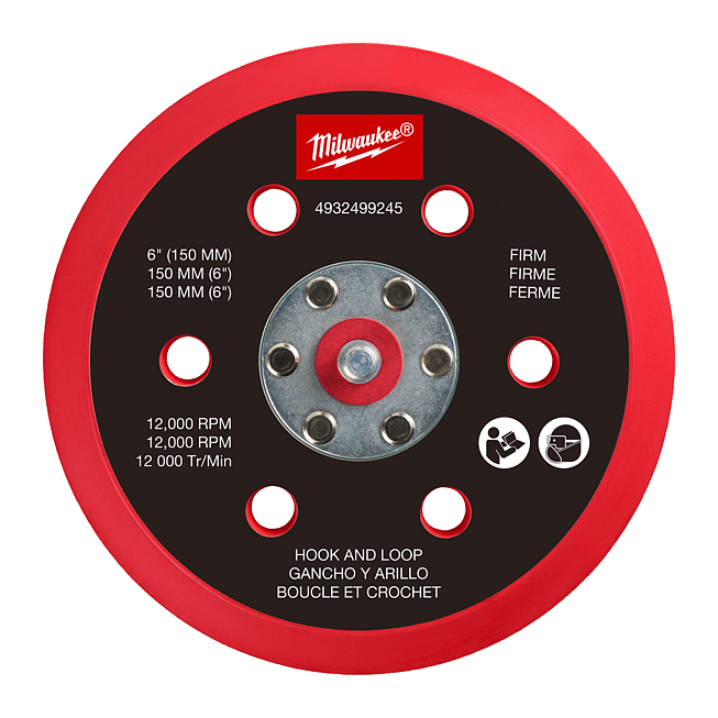 Milwaukee FUEL Schleift. M12 150mm Exzenterschl FROSBPHH150