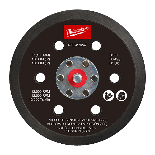 Milwaukee FUEL Schleift. M12 150mm Exzenterschl FROSBPHP150