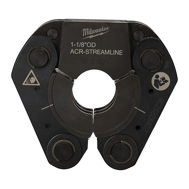 Milwaukee Pressbacke Sanha Streamline RJ18-ACR 1 1/8&quot;