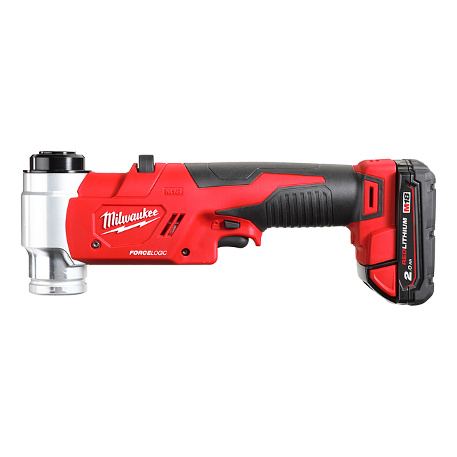 Milwaukee B&uuml;rstenlose Akku-Lochstanzer M18HKP-201C