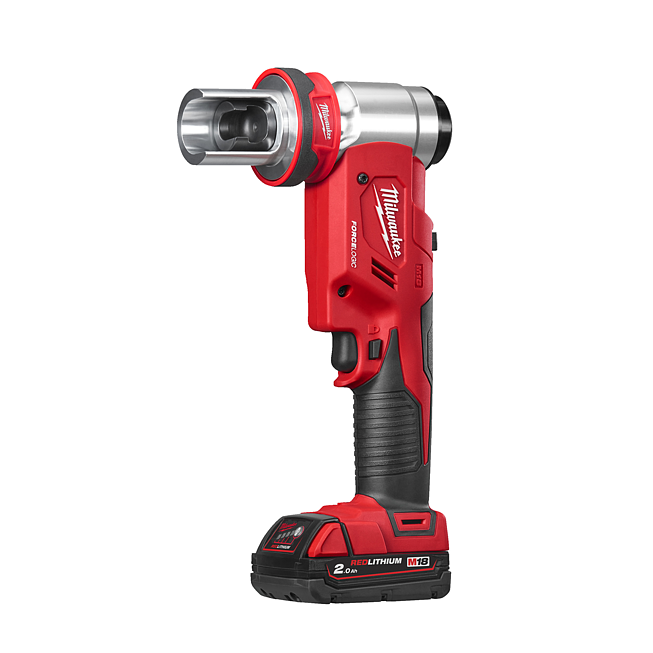 Milwaukee B&uuml;rstenlose Akku-Lochstanzer M18HKP-201CA