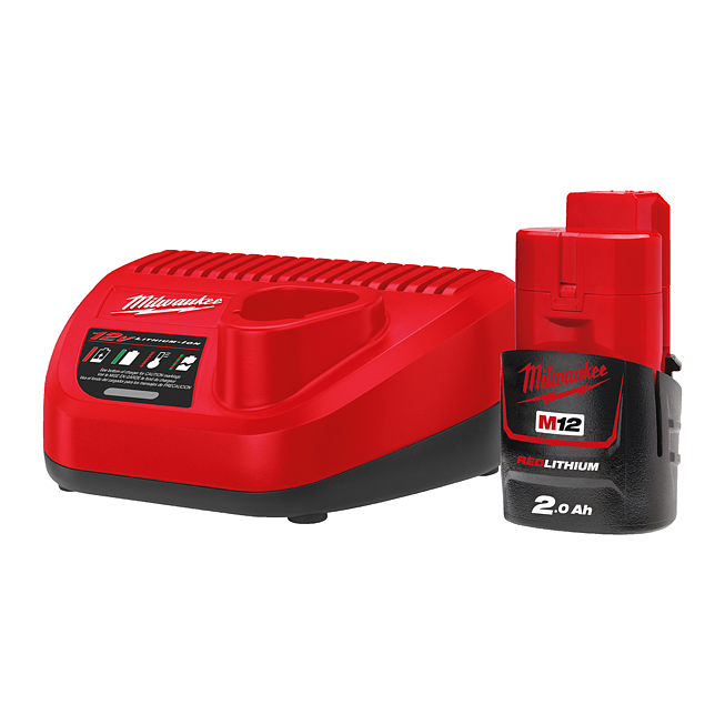 Milwaukee 12V Starterset M12NRG-201