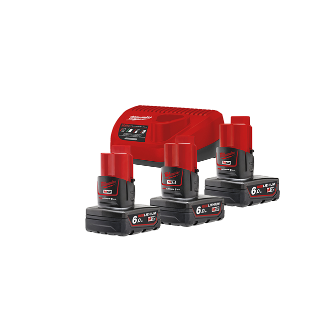 Milwaukee 12V Starterset M12NRG-603