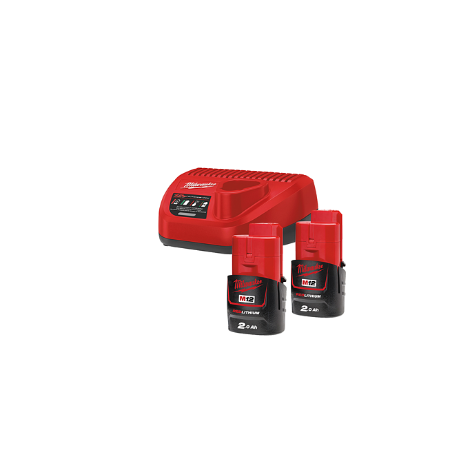 Milwaukee 12V Starterset M12NRG-202