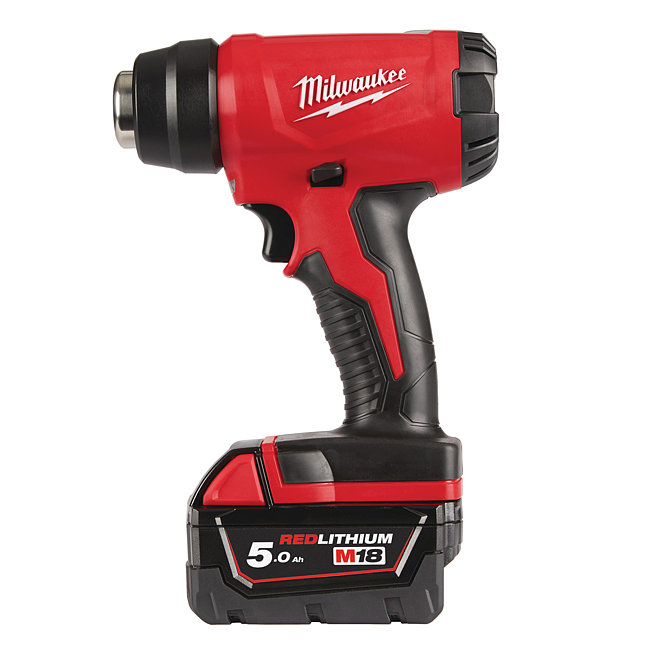 Pistola ad aria calda a batteria Milwaukee M18BHG-502C