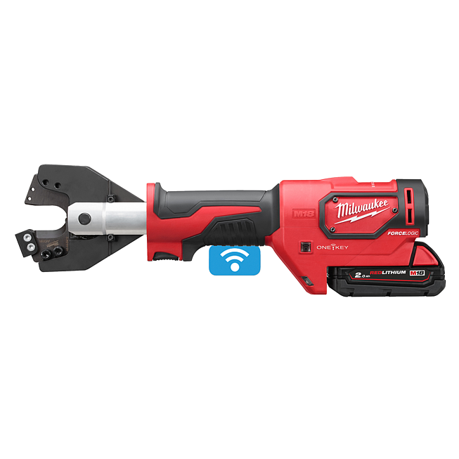 Milwaukee ONE KEY cordless cable cutter M18ONEHCC-201C ACSR SET