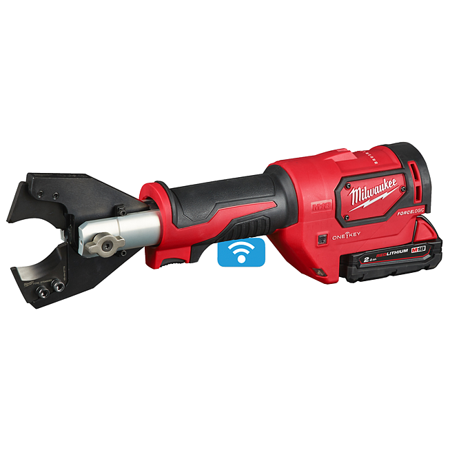 Milwaukee ONE KEY Akku-Kabelsch M18ONEHCC-201C FSW SET