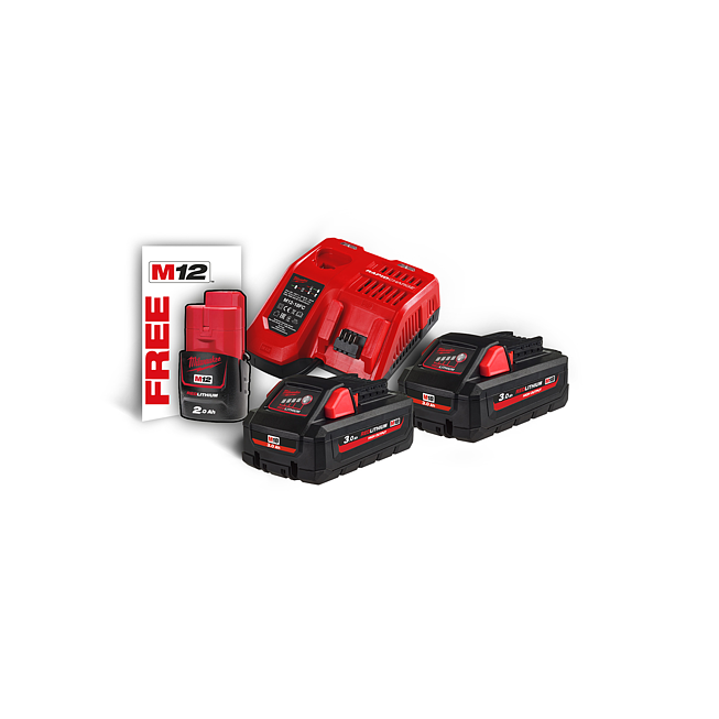 Milwaukee 18V Starterset M18HNRG-302