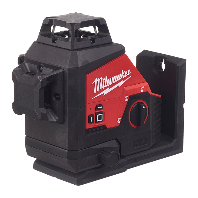 Milwaukee Akku-Kreuzlinienlaser 3 x 360&deg; M123PL-0C