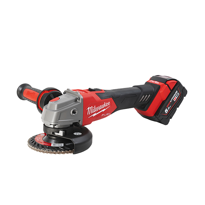 Milwaukee FUEL Akku-Winkelschleifer M18FSAG125XB-502X
