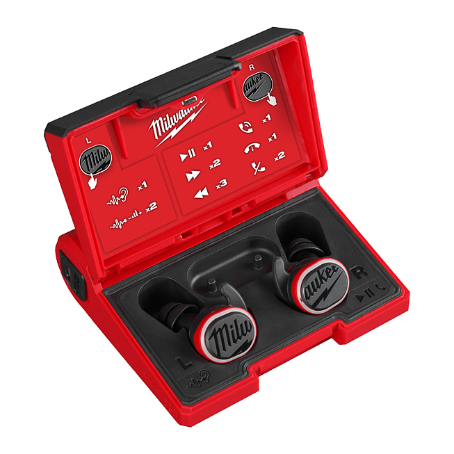 Milwaukee USB Bluetooth Geh&ouml;rschutz inkl. L4RLEPB-301