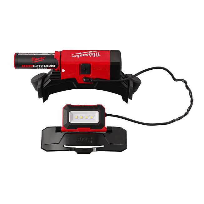 Milwaukee USB-Akku-Helmlampe L4BOLTHL-301