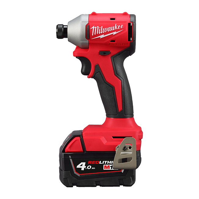 Milwaukee B&uuml;rstenloser Akku-Schlagschr 1/4&quot; M18BLIDRC-402C