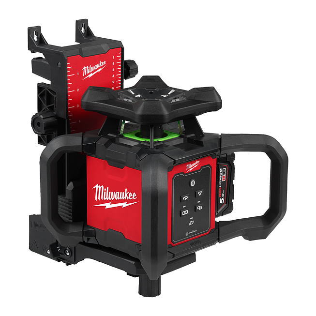 Milwaukee ONE-KEY Akku-Rotationslaser M18RLOHVG300-501C