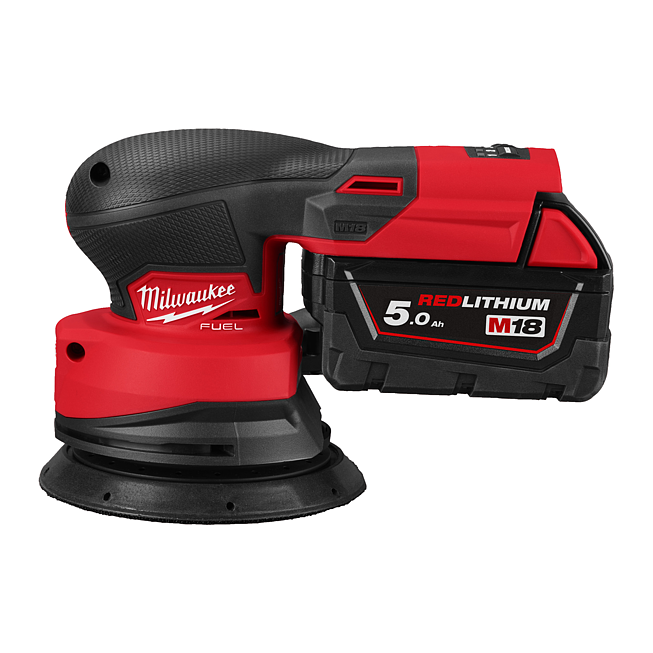 Milwaukee FUEL Akku-Exzenterschleifer 125 mm M18FROS125-502X