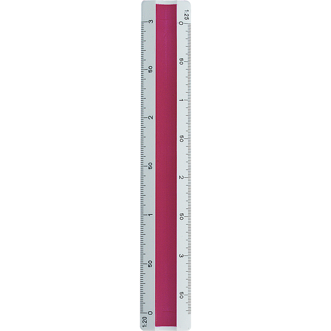 Reduktionsmassstab 15 cm