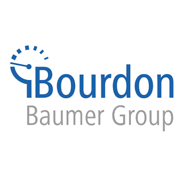 Baumer Bourdon Bimetall-Thermometer Einbauh&uuml;lse zur Montage in Luftkan&auml;le