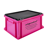 Stapel-Transportkasten &bdquo;Pink Box&ldquo;