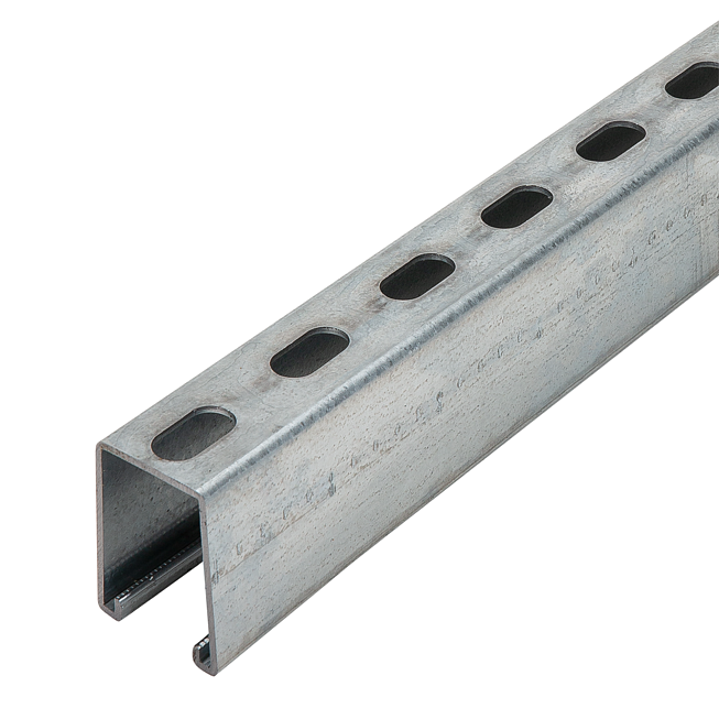 Rail de montage 41x62x2.5 mm 6m de long ; SZ