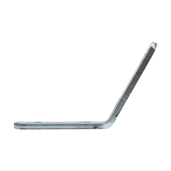 Winkel-Verbinder | Eck-Verbinder 60&deg; Verzinkt Stumpf (Langloch-System Eco)