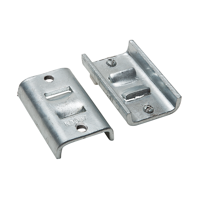 Agrafe de poutre | Fixation par serrage de poutre Galvanis&eacute; &agrave; chaud Lat&eacute;ral (Syst&egrave;me &agrave; trous oblongs Eco)