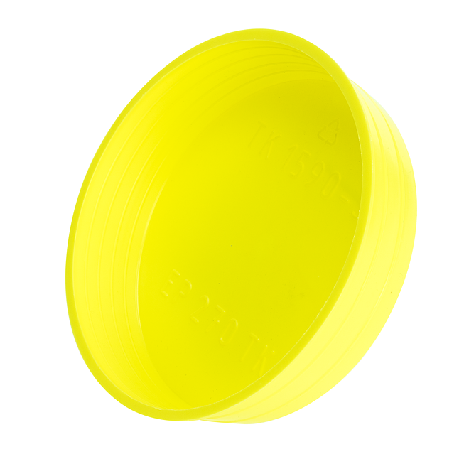 Bouchon conique LDPE Jaune