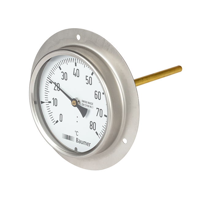 Baumer Bourdon Bimetall-Thermometer