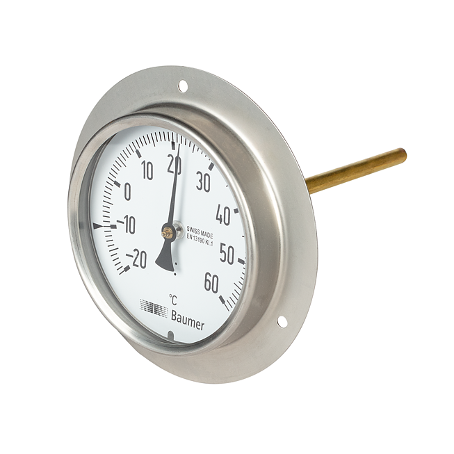 Baumer Bourdon Bimetall-Thermometer