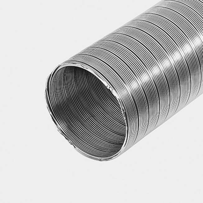 Rein-AluminiumRohr FLEX D=50mm -30&deg;C bis 250&deg;C 5m