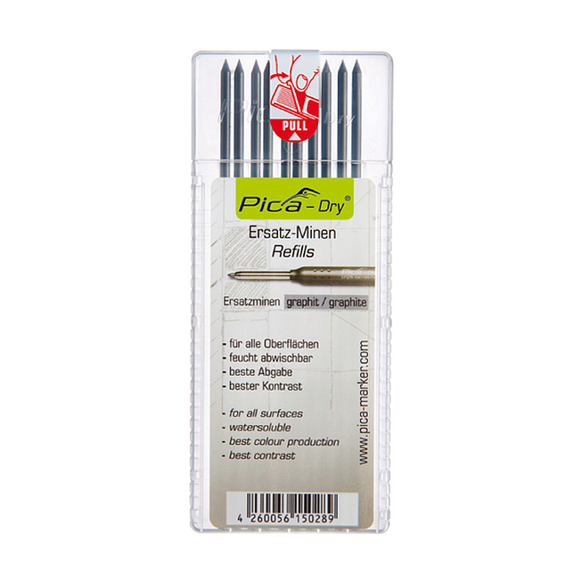 Pica Marker Dry Longlife Automatic Pencil Ersatzminen Dry Graphit