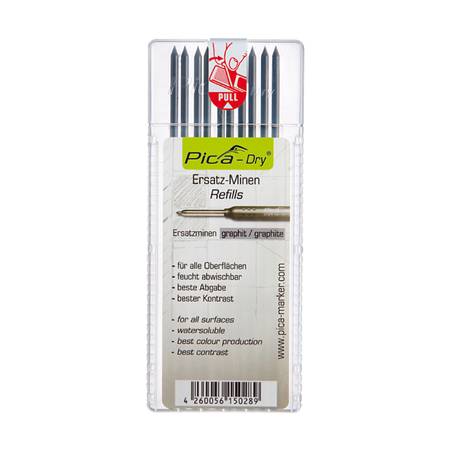 Pica Marker Dry Longlife Automatic Pencil mines de rechange Dry Graphit