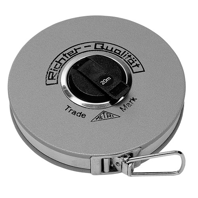 Roll tape measure glass fibre 30M long 16mm wide