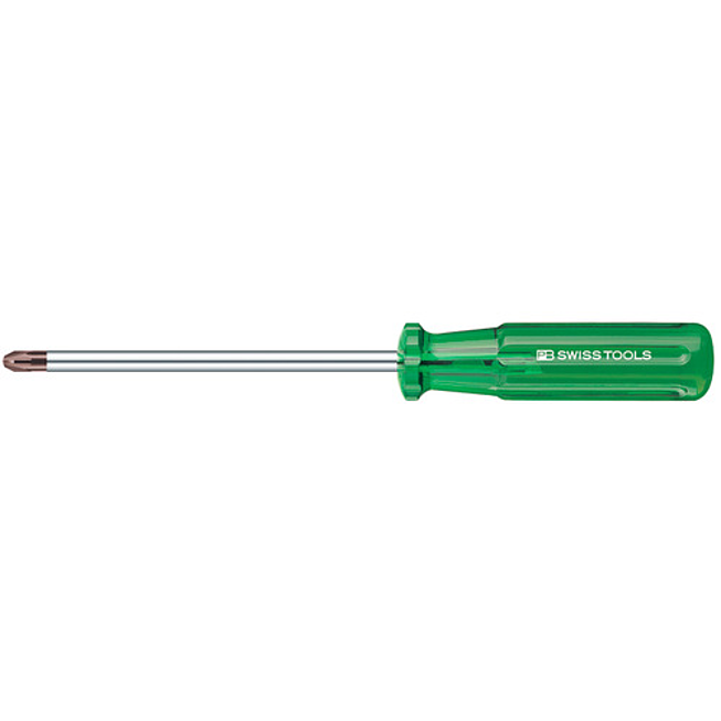 PB SWiss Tools Schraubenzieher Pozidriv PB 192 Classic Glatt Verchromt