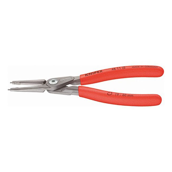 Pince &agrave; circlips Knipex 225mm 4811-J3 Int&eacute;rieur droit 40-100mm