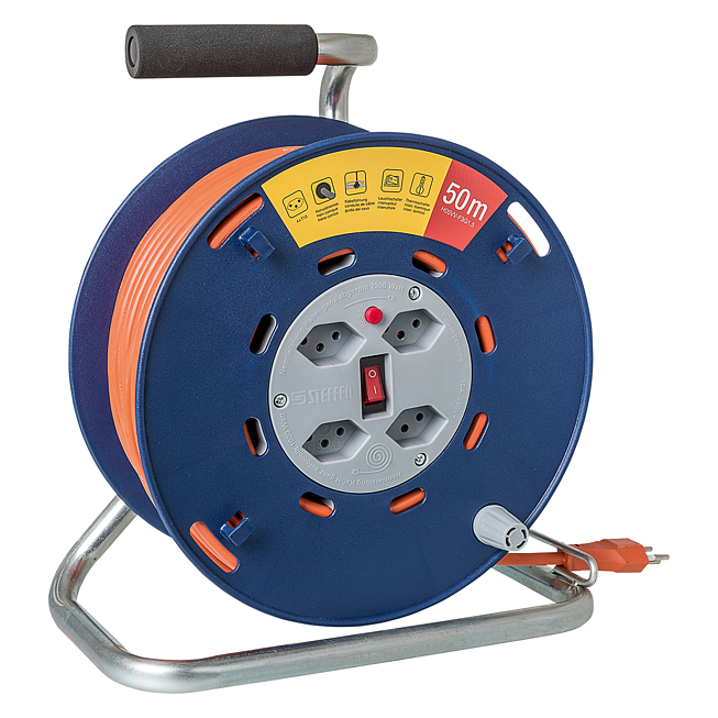 Avvolgicavo in plastica