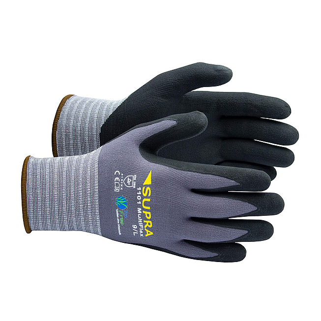 Gant de protection Enduit Supra 1101 MultiFlex Alimentaire Tissu Lycra Enduit Nitrile