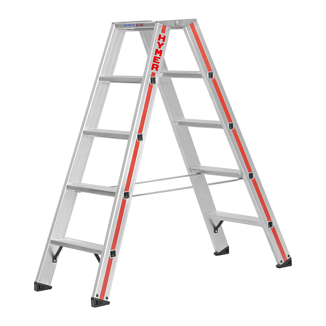 Hymer stepladder, double-sided access SN/ EN 131
