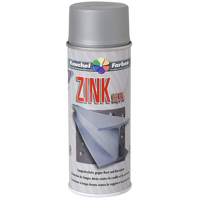 Zinkstaubfarbe 400 ml hoch- Prozentig 99.5 % Reiner Zink