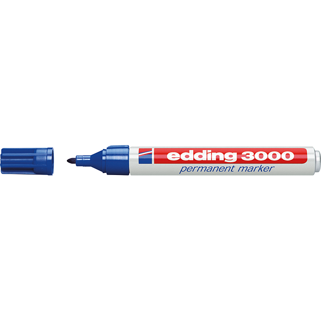 Marqueur permanent Edding 3000 pointe ogive