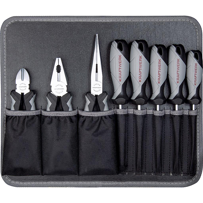 Kraftwerk Werkzeugkoffer B143 102-Teilig Basic