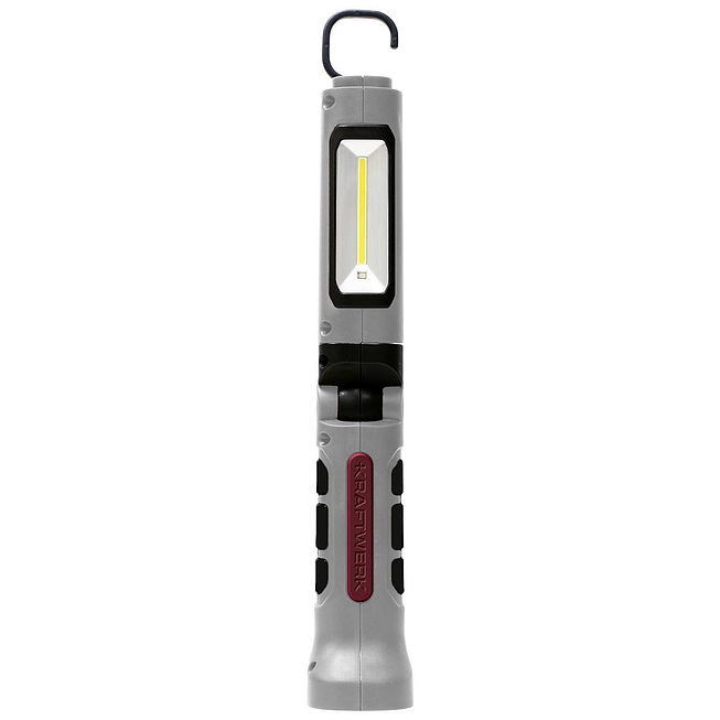 Kraftwerk Lampe &agrave; main rechargeable LED L-Ion 3.7V Cob Professional