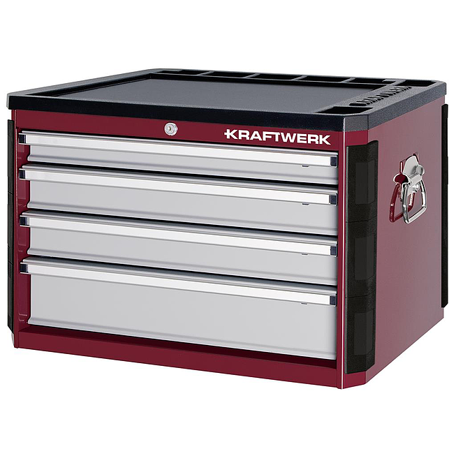 Kraftwerk Mallette &agrave; outils Hightech Professional avec 4 tiroirs