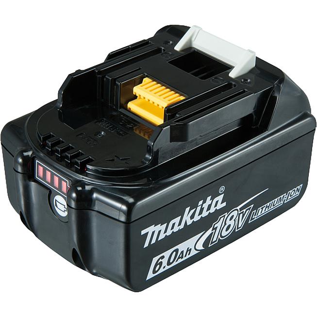 Makita Batterie avec indicateur de charge Li-Ion BL1860B