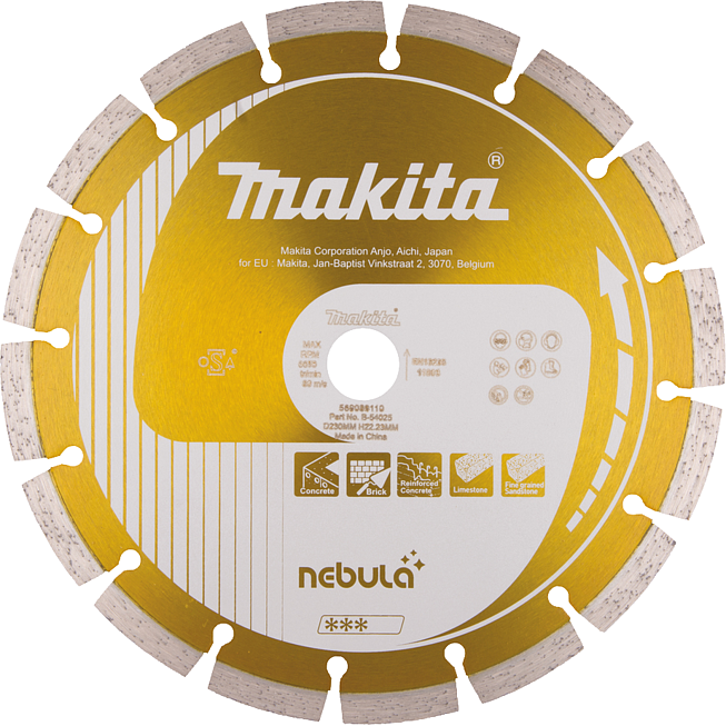 Makita disque diamant Nebula 230x22.23mm