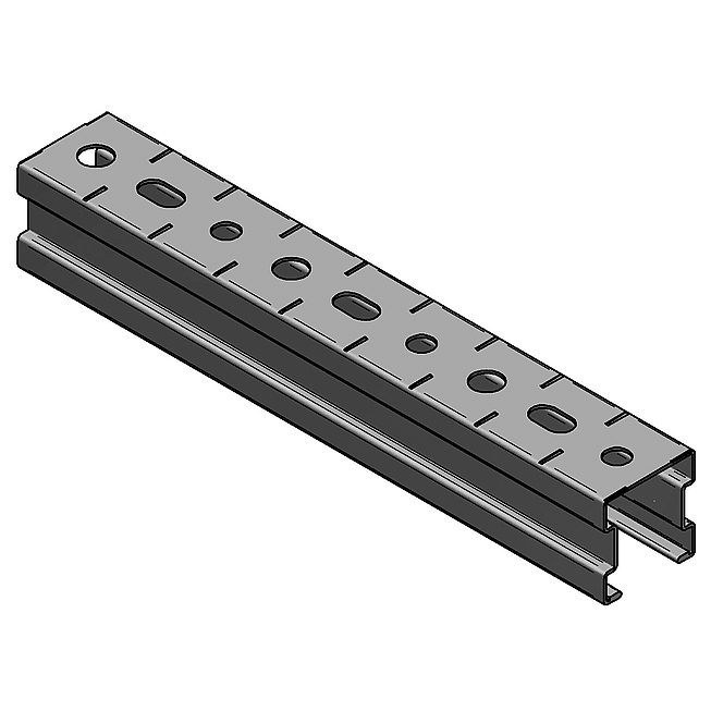 Stex 35 rails de montage 3 lm 35/20/0.8 mm