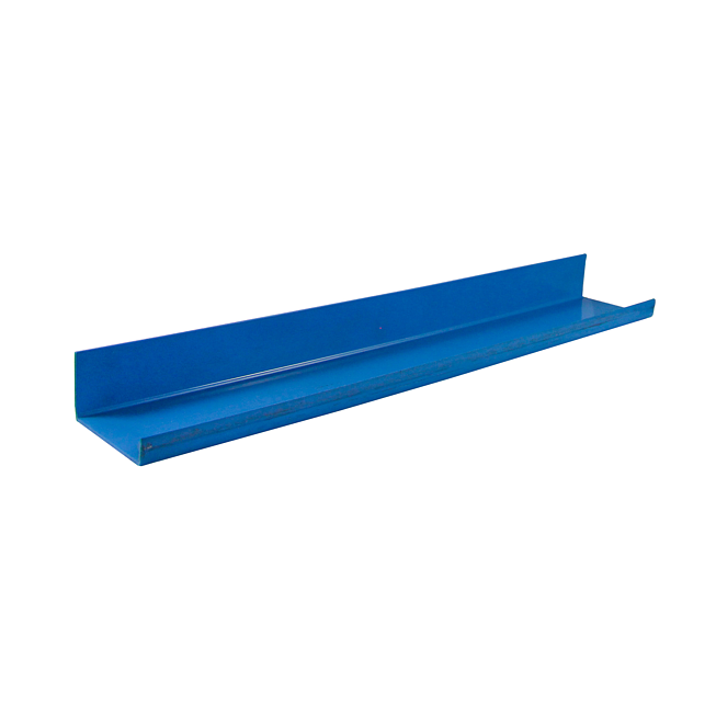 Iso-Klemm 119/020 bleu Profil&eacute; de recouvrement d'isolation pour tapis