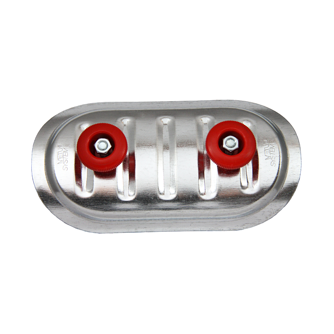 Coperchio di ispezione tipo RRD V2A con guarnizione in PE