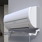 Deflektor/ Lüftungsblende für Wand-Geräte: Luftströme aus Klimaanlagen gezielt lenken