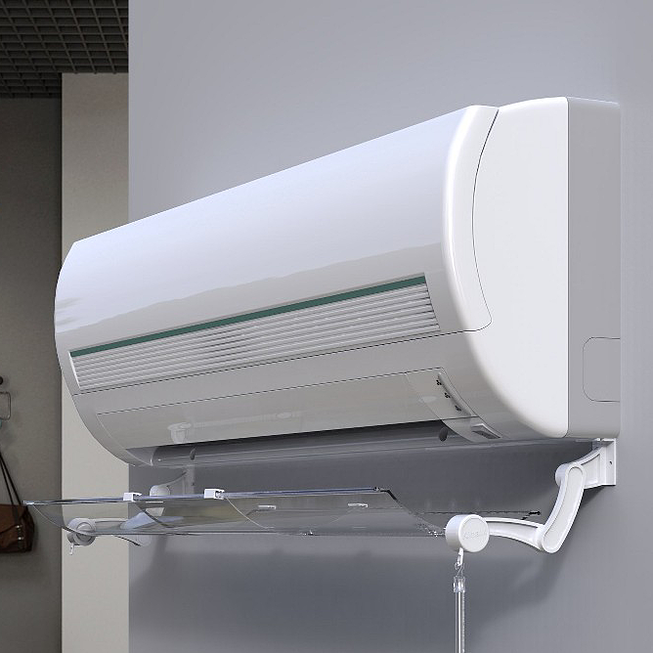 D&eacute;flecteur/&eacute;cran de ventilation pour appareils muraux : diriger de mani&egrave;re cibl&eacute;e les flux d'air des climatiseurs